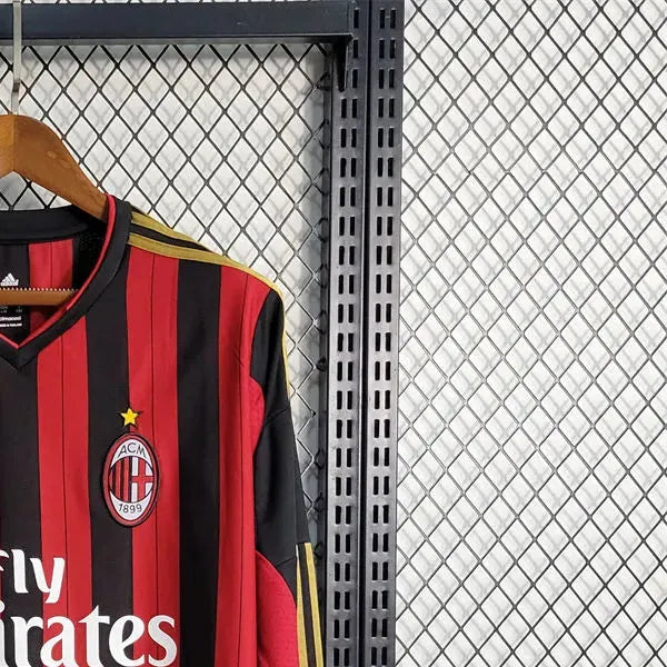 Retro AC Milan 201314 Long Sleeve jersey Fan Version