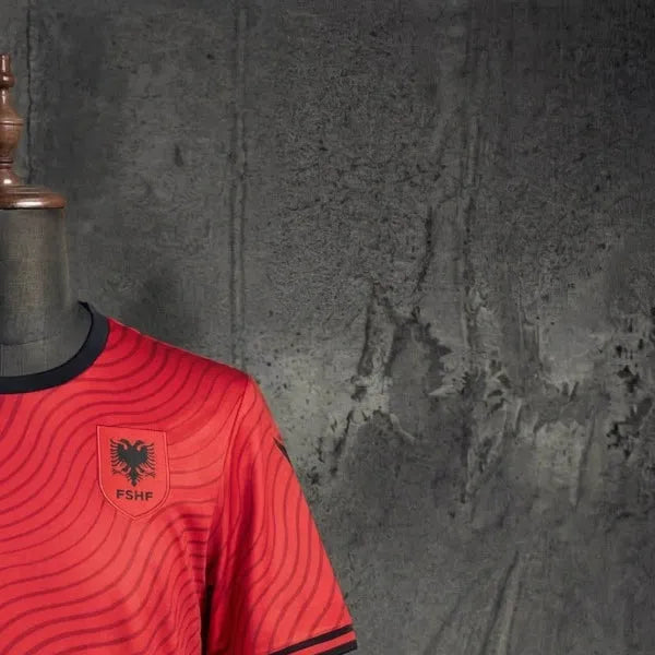 202627 Albania Home Jersey Fan Version
