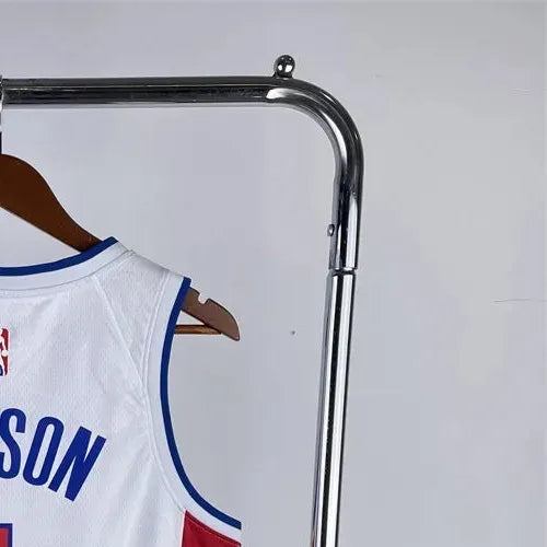 NBA Detroit Pistons 2024 IVERSON#1 Swingman White Jersey S-XXL