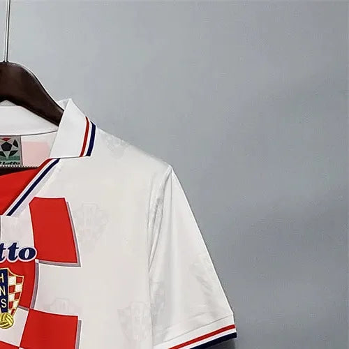 Retro Croatia 1998 Away jersey Fan Version