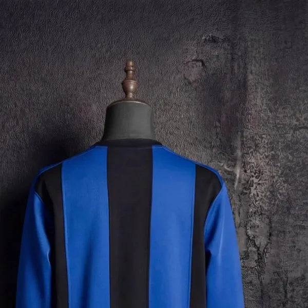 202526 Inter Milan Long Sleeve Blue and Black Sweatshirt
