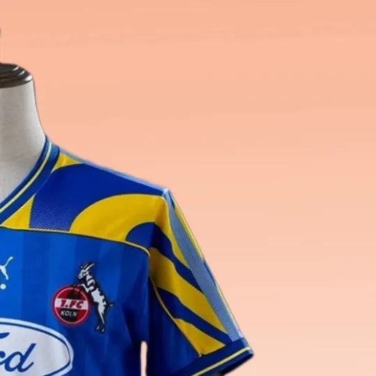 Retro FC Koln 199596 Away jersey Fan Version