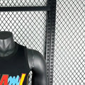 NBA Miami Hearts Round Neck Black 75th Anniversary Jersey JAQUEZ JR.#11 S-XXL
