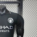202526 Manchester City Away Black jersey Player Version