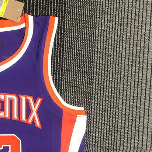 NBA Phoenix Suns V-Neck Purple 75th Anniversary AYTON#22 jersey S-XXL
