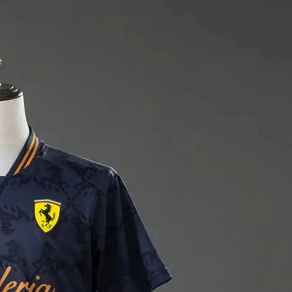 F1 Racing Scuderia Ferrari 2026 Black Casual Shirt