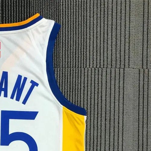 NBA Golden State Warriors V-Neck White Jersey DURANT#35 S-XXL