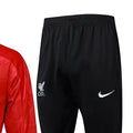 2425 Liverpool Red Long-sleeved half-pull training kit Football team kit
