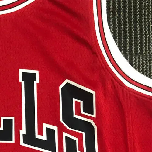 NBA Chicago Bulls Round Neck Red 75th anniversaryJersey CARUSO#6 S-XXL