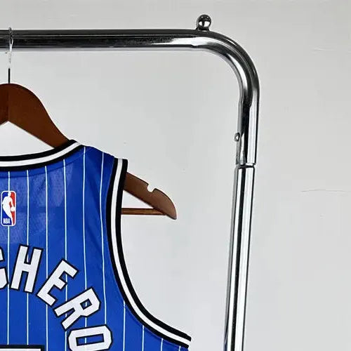 NBA Orlando Magic 2019 Retro Edition Round Neck Blue Jersey BANCHERO#5 S-XXL