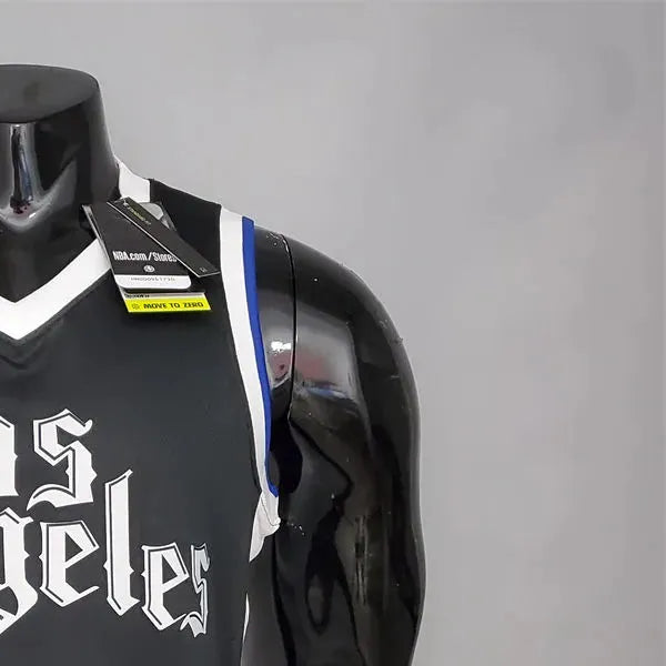 NBA Los Angeles Clippers V-Neck Black Jersey WILLIAMS#23 S-XXL