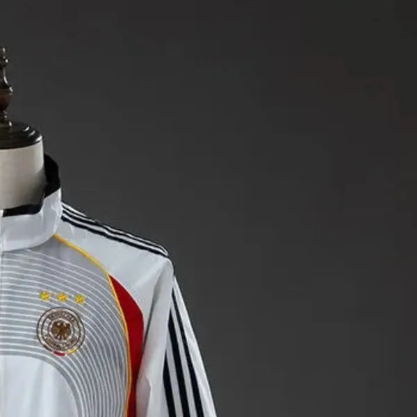 2006 Germany Vintage Style White Windbreaker