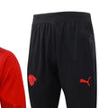 202526 AC Milan Red Long-sleeved half-pull training kit Football team kit