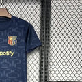 2425 Kids Barcelona 125th Anniversary Edition jersey Kid Kits Size 16-28