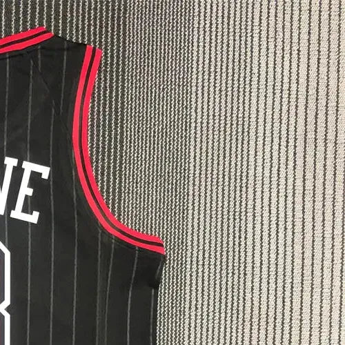 NBA Chicago Bulls Round Neck Black 75th AnniversaryJersey LAVINE#8 S-XXL