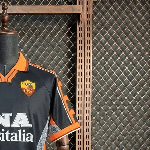 Retro 199899 Roma Second Away jersey Fan Version