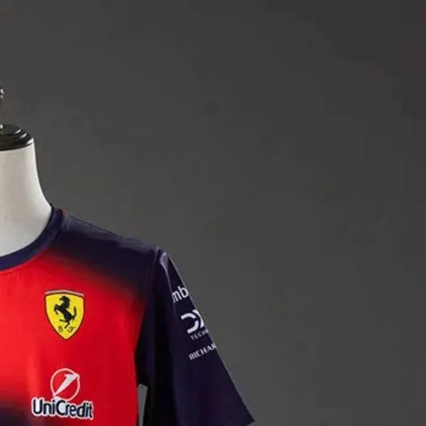 F1 Racing Scuderia Ferrari 2026 Black Jersey