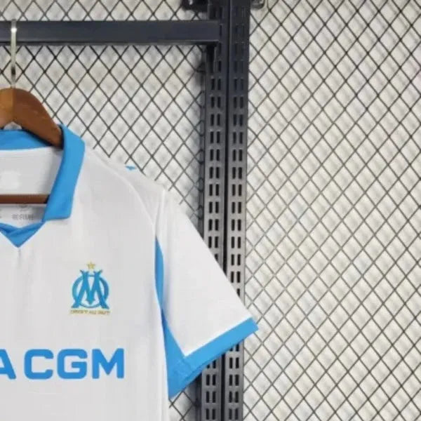202526 Marseille Home jersey Fan version