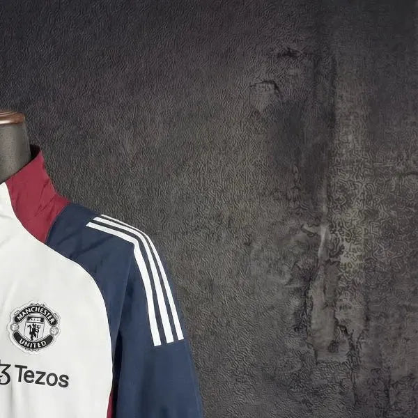 2026 Manchester United White Windbreaker Sport Unifom