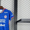 202526 Cruz Azul Home jersey kids Kits size 16-28