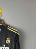Retro Real Madrid 2012 black jersey Long Sleeves Fan Version
