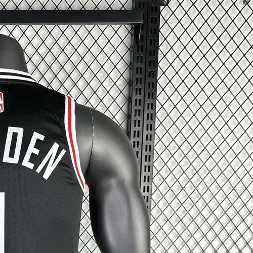 NBA Los Angeles Clippers V-Neck Black Jersey S-XXL