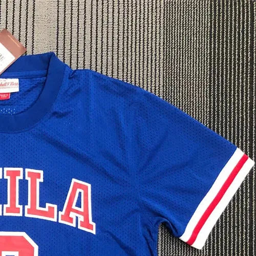 NBA Philadelphia 76ers Mitchellness Blue Jersey IVERSON#3 S-XXL