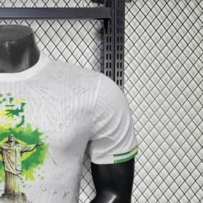 202526 Brazil Jesus Special Edition White Jersey Player Version