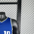 NBA Scaramento Kings 2024 V-Neck City Edition Blue jersey DeROZAN#10 S-XXL