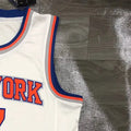 NBA New York Knicks Round Neck White jersey ANTHONY#7 S-XXL