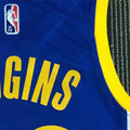 NBA Golden State Warriors V-Neck 75th anniversary Blue Jersey WIGGINS#22 S-XXL