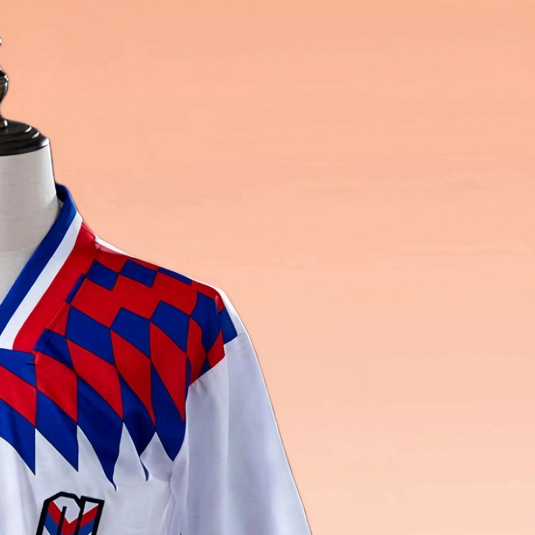 Retro Lyon 199596 Home jersey Fan Version
