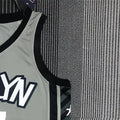 NBA Brooklyn Nets V-neck Grey 75th Anniversary JORDAN Edition DURANT#7 Jersey S-XXL