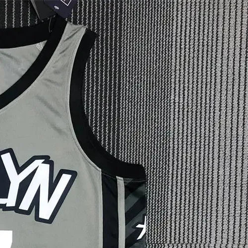NBA Brooklyn Nets V-neck Grey 75th Anniversary JORDAN Edition DURANT#7 Jersey S-XXL