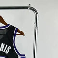 NBA Scaramento Kings 2024 V-Neck Black jersey SABONIS#11 S-XXL