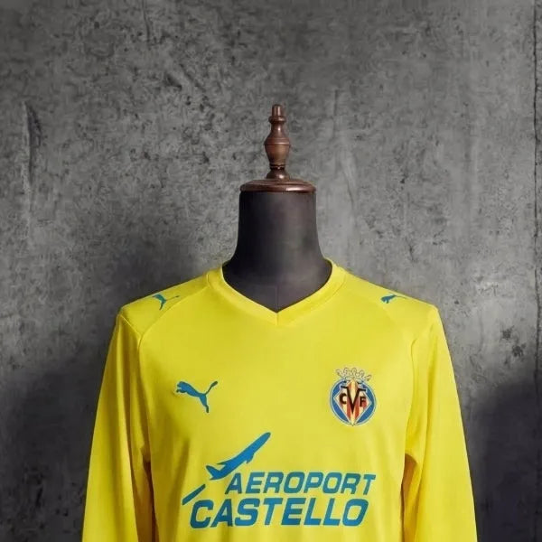 Retro Villarreal 200809 Home jersey Fan Version