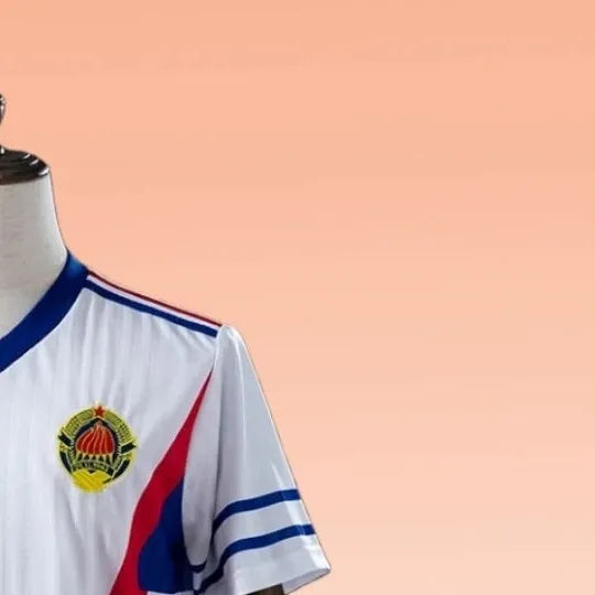 Retro Yugoslavia 1990 Away jersey Fan Version