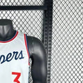 NBA Los Angeles Clippers 2425 Round Neck White Jersey PAUL#3 S-XXL