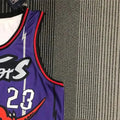 NBA Toronto Raptors Round Neck Purple VANVLEET#23 jersey S-XXL