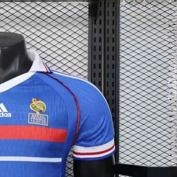 Retro France 1998 Home jersey Player Version