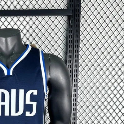 NBA Dallas Mavericks V-Neck Royal Blue Jersey RUSSELL#5 S-XXL