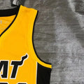 NBA Miami Hearts V-Neck Yellow Jersey BUTLER#22 S-XXL
