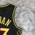 NBA Chicago Bulls Round neck Black Jersey JORDAN#23 S-XXL