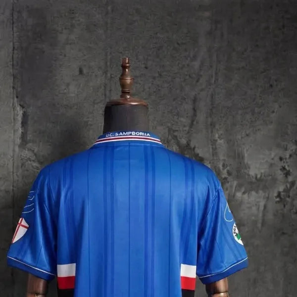 Retro Sampdoria 200001 home jersey Fan Version