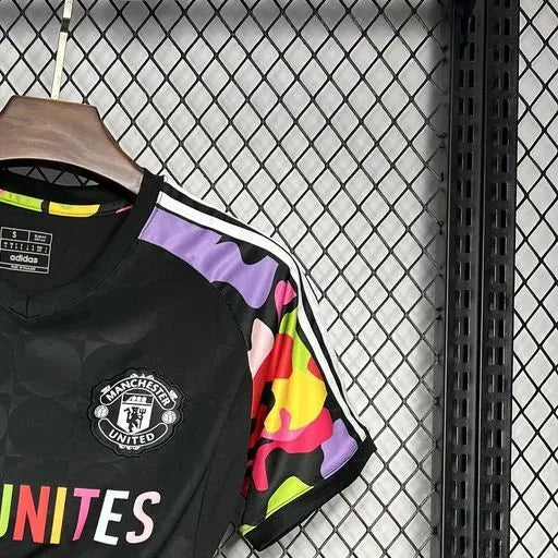 202425 Manchester United Pre-Match Training Jersey Fan Version
