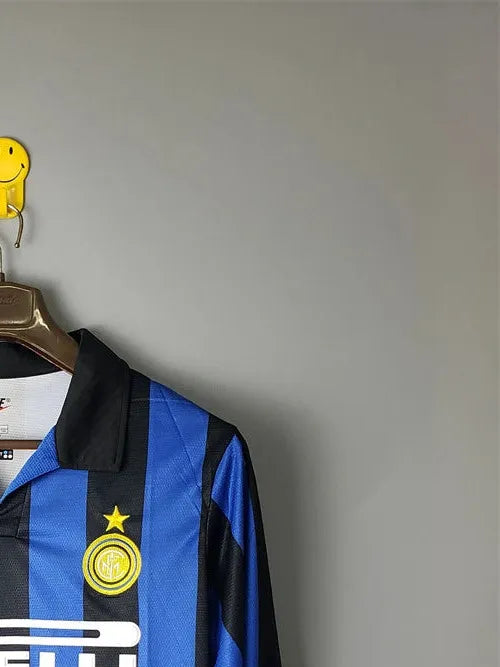 Retro Inter Milan 1998 Home Jersey Long Sleeve Fan Version