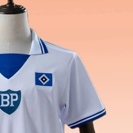Retro Hamburger SV 197980 Home White jersey Fan Version