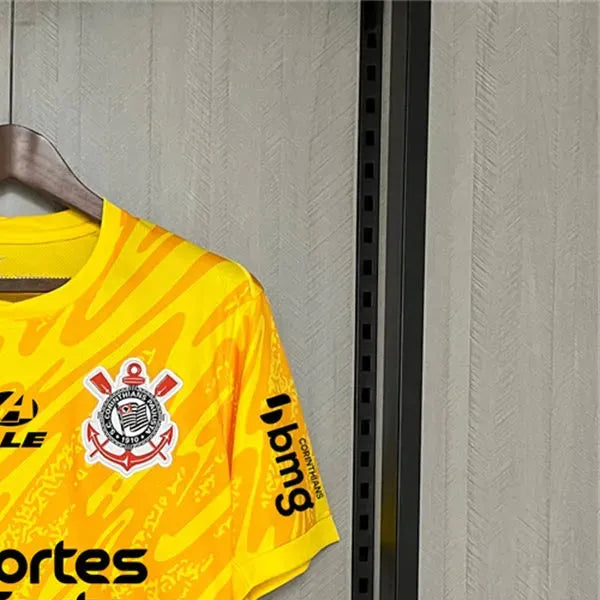 202425 Corinthians Goallkeeper Yellow Jersey Fan Version