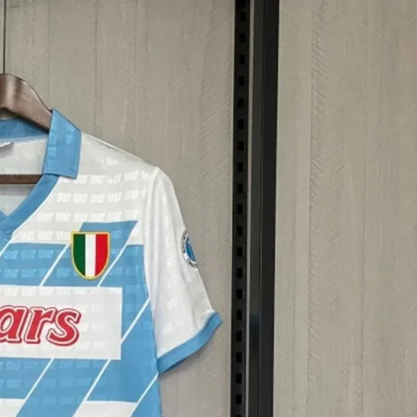 Retro Naples 9091 away jersey Fan Version