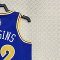 NBA Golden State Warriors Round Neck Blue Jersey WIGGINS#22 S-XXL